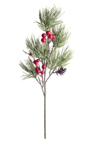 PINE BRANCH RED BERRY GREEN50