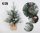 PINE+YEW GARLAND SNOWY 40T/50CM