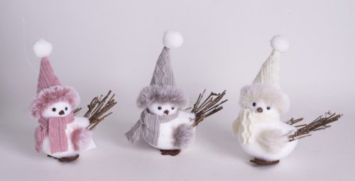 DEK.AK.BIRD IN SLEIGH 3S 17