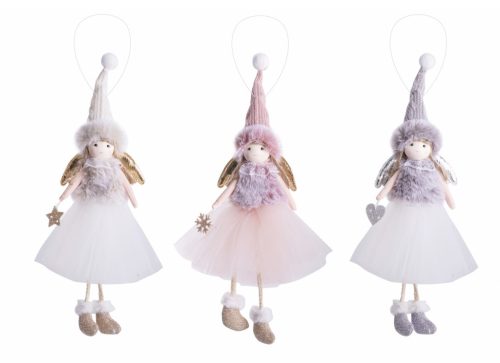DEC.AK.ANGEL TULLE+RIBBON 3S32