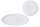 WOODEN PLATE ROUND RADIANT WHITE 30*3