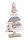 WOODEN DECORATIVE CHRISTMAS TREE PINE / RED 33