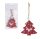 WOODEN LD*2RED WINE+REINDEER   17*6