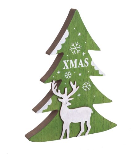 WOODEN PINE GREEN M.C+REIN20*15
