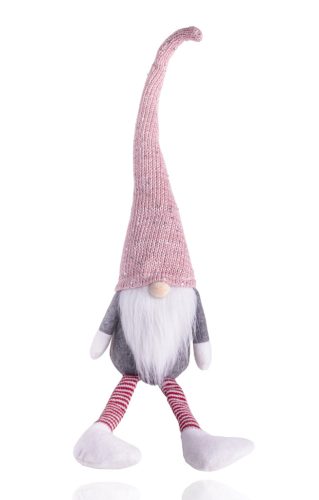 TEXT.NOSE DOLL SANTA RED 75