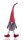 TEXT.NOSE DOLL SANTA RED/BRN 75