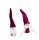 BARREL CORK/L.BURGUNDY HAT 2STEMS 11