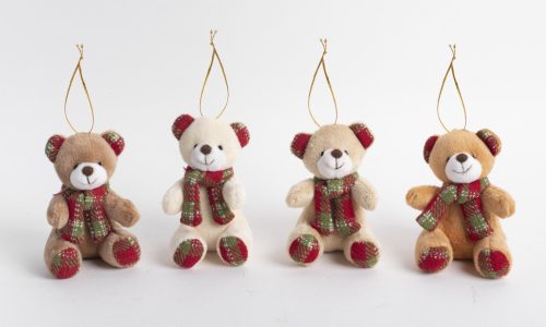 BEAR WITH BROWN SCARF 4S11
