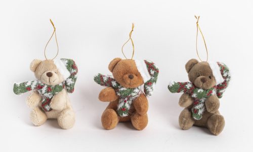 BEAR WITH GREEN APRON/SCARF 3S 11