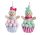 FELT CIRCLE LOLLIPOP WAVE 3S8*13