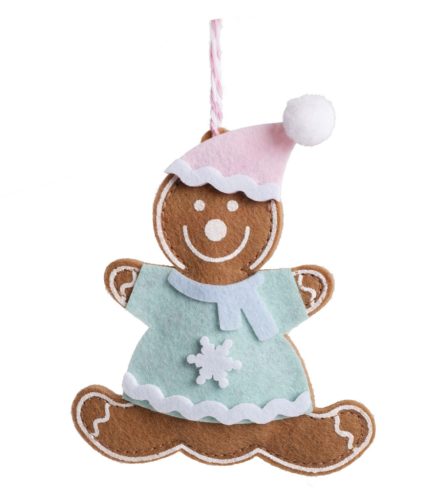 FELT CIRCLE MICKEY/SNOWMAN 2S9*11