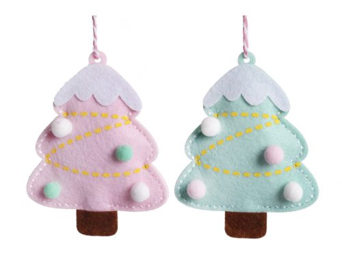 FELT CIRCLE FFA+SNOWMAN GREEN 18*70