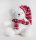 TEXT.TEDDY BEAR SITTING WHT/BRN HAT 20