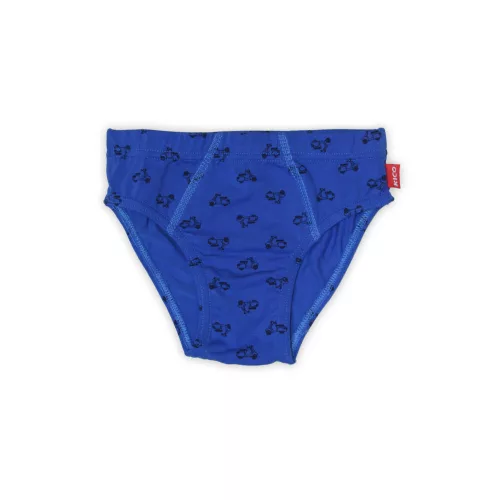 Boy underwear - Cotton jersey - scooter pattern - medium blue - 110