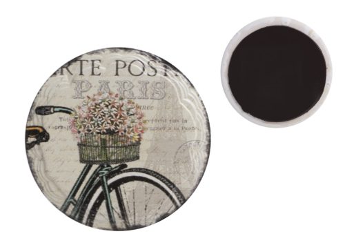 K.HM.BICYCLE+FLOWER 7.5*7.5