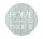 K.HM.CIRCLE TURQUOISE HOME IS 6.2