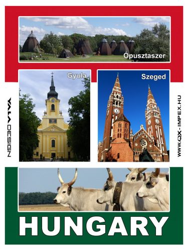 HM.METAL "D-K.HUNGARY" 9*6.5