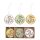 WOODEN LD*3BIRD YELLOW/GREEN/WHITE3PCS8