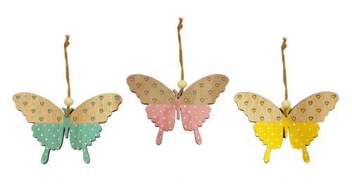WOOD LAND.BUTTERFLY DOTTED3S12,5*9