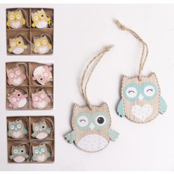 WOODEN LD.OWL*8WINK 3PCS  8