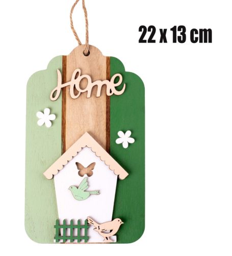 WOOD LAND.BOARD HOME GREEN/NA22*13