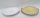 WOODEN PLATE LEAF WHITE/NATURAL 2S 24*19
