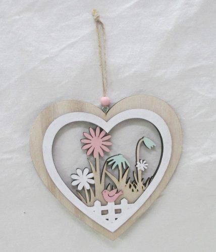 WOOD LAND.HEARTIN FLOWERS 16*16