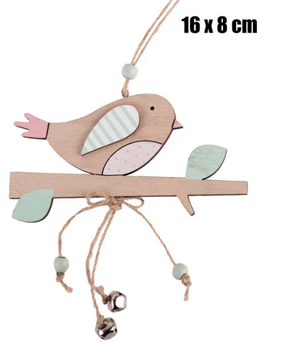WOOD LAND.BIRD TURQUOISE     16*8