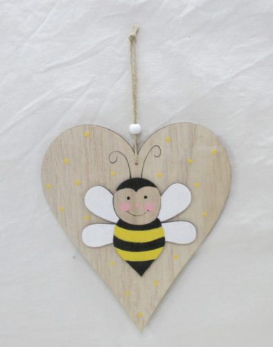 WOOD LAND.HEART BEE 17*21
