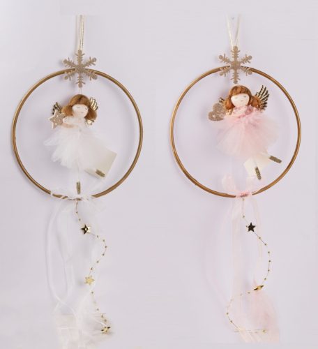 DEK.COP.ANGEL+STAR WHITE/RED 48
