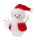 DEK.SNOWMANWHITE/RED.FUR12