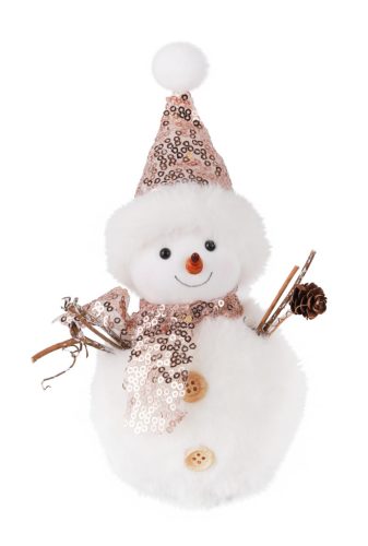 DEK.SNOWMAN LL.FURRY+CAP 19