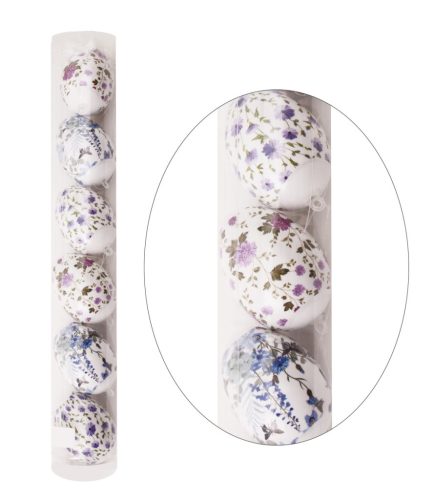 DEK.ART.EGG*6FLOWERED  6*4