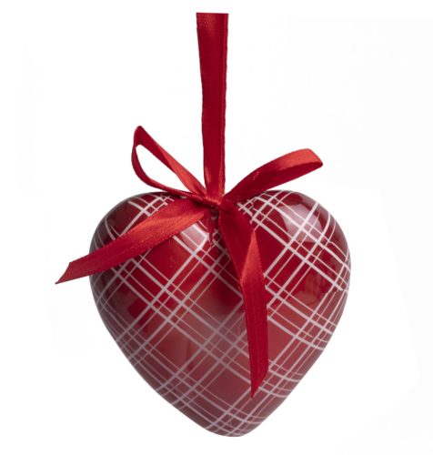 DEK.HEART RED+WHITE LOVE 8