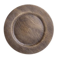 DEK.ART.BOWL ROUND COP.BROWN33
