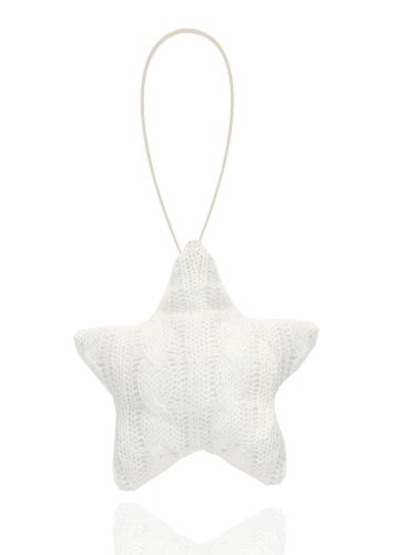 DEC.AK.STAR BOW WHITE 12