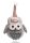 DEC.AK.OWL GREY+PINK 21