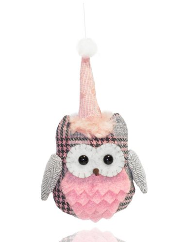 DEC.AK.OWL PINK+GREY 21