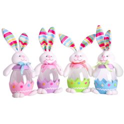 DEK.BUNNY CANDY HOLDER 4S  30