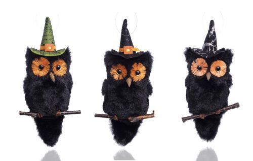 DEC.AK.OWL BRANCH+HAT 3S23