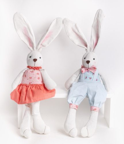 DEK.BUNNY B/G.BLUE/RSZ54