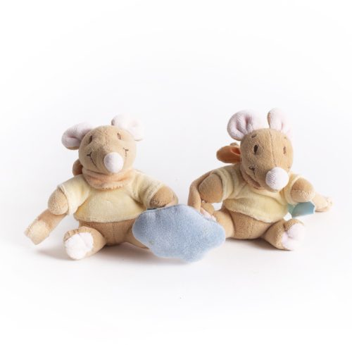 BABY RATTLE BLUE BEARS/RATTLE