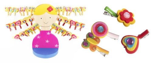 STAND HAIR CLIPS 48/PCS