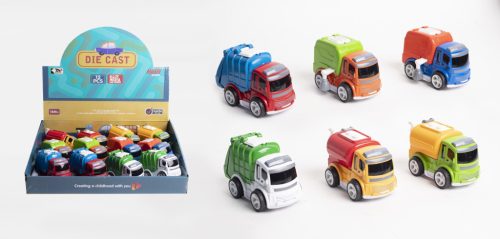 METAL GARBAGE TRUCK 6S 11*5.5DD