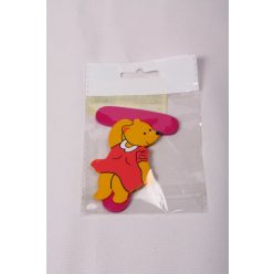 WOODEN LETTER BEAR "T