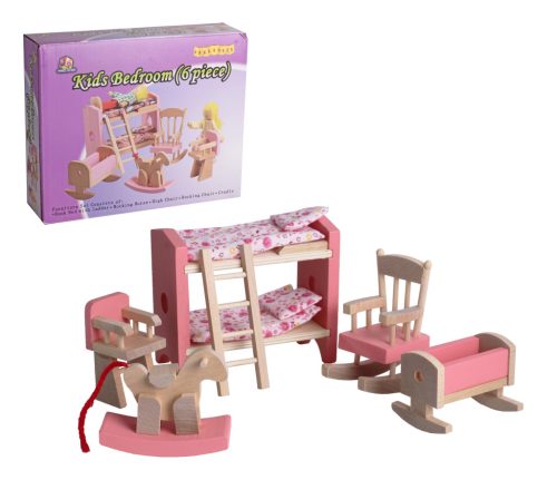 WOODEN FURNITURE / BEDROOM 6 PIECES