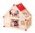 WOODEN DOLLHOUSE SET 13PCS