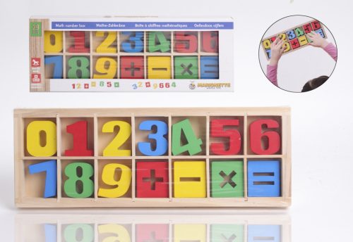 WOODEN NUMBERS*28 IN BOX