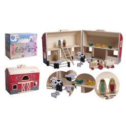 WOODEN FARM SET
