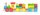WOODEN TRAIN STEAM ENGINE+2 WAGONS COLOR
